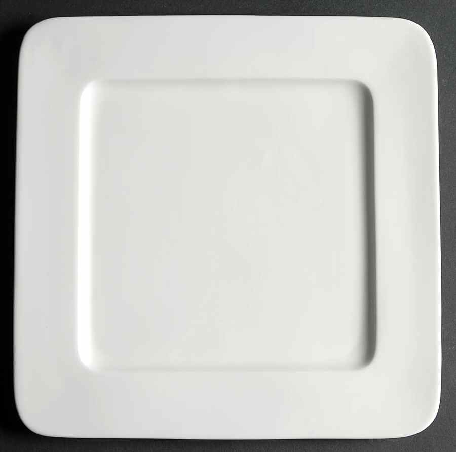 Hotel Collection Square Dinner Plate by Macy's (China)-1