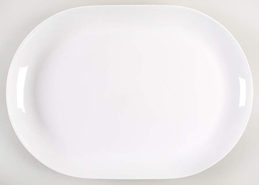 Hotel Collection 17" Oval Serving Platter by Macy's (China)-1