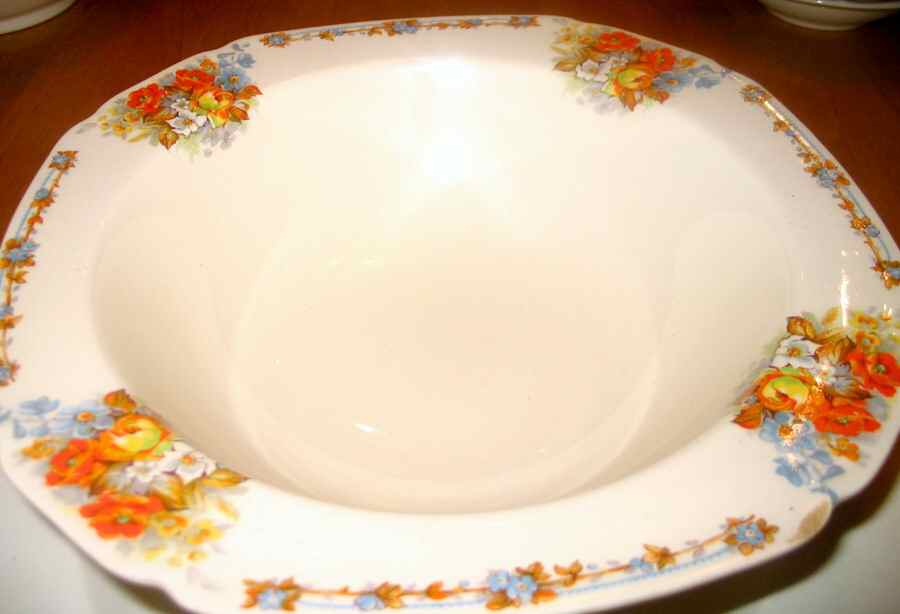 MAD227 9" Round Vegetable Bowl by John Maddock & Sons-1