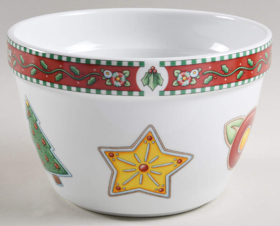 Merry Christmas 8" Nested Mixing Bowl by Mary Engelbreit-1