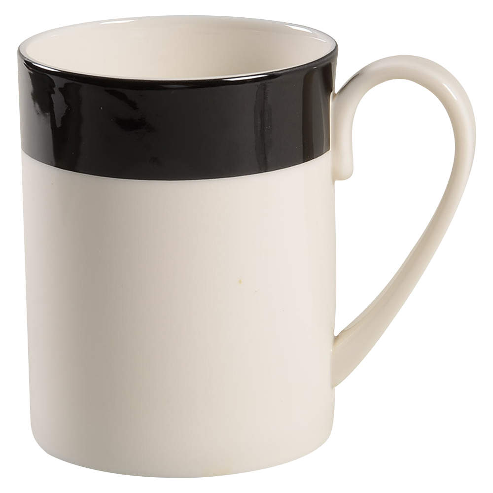 Classic Band Black Mug by Martha Stewart-1