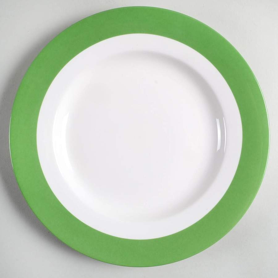Classic Band Green Salad Plate by Martha Stewart-1