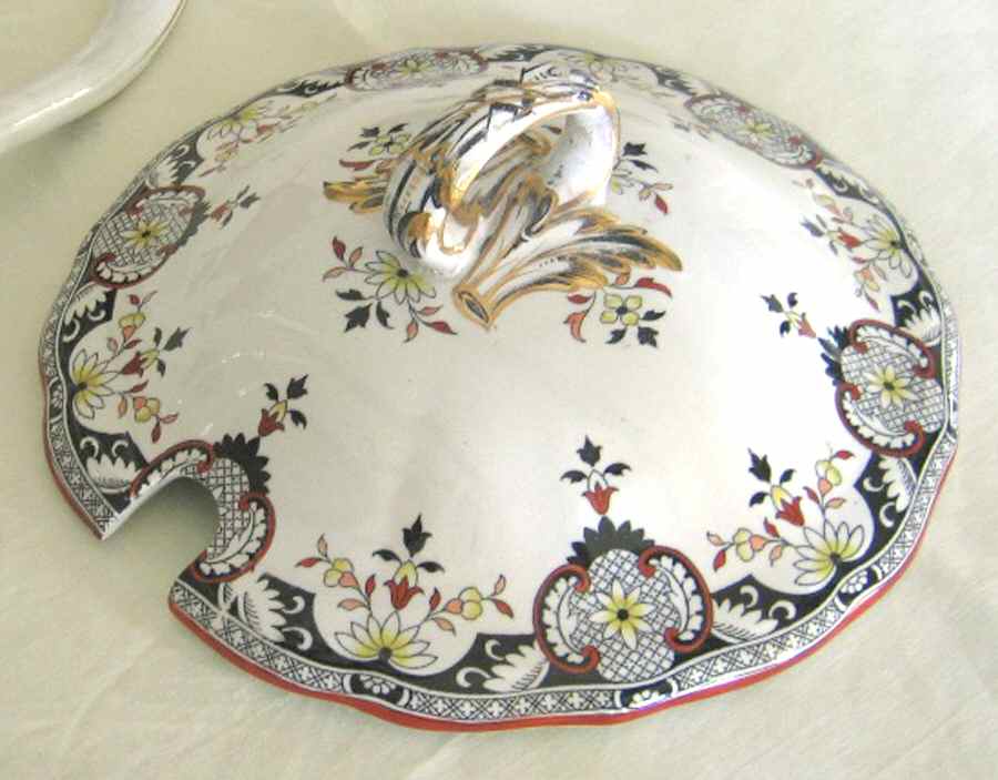 Rouen Lid for Tureen by Minton-1