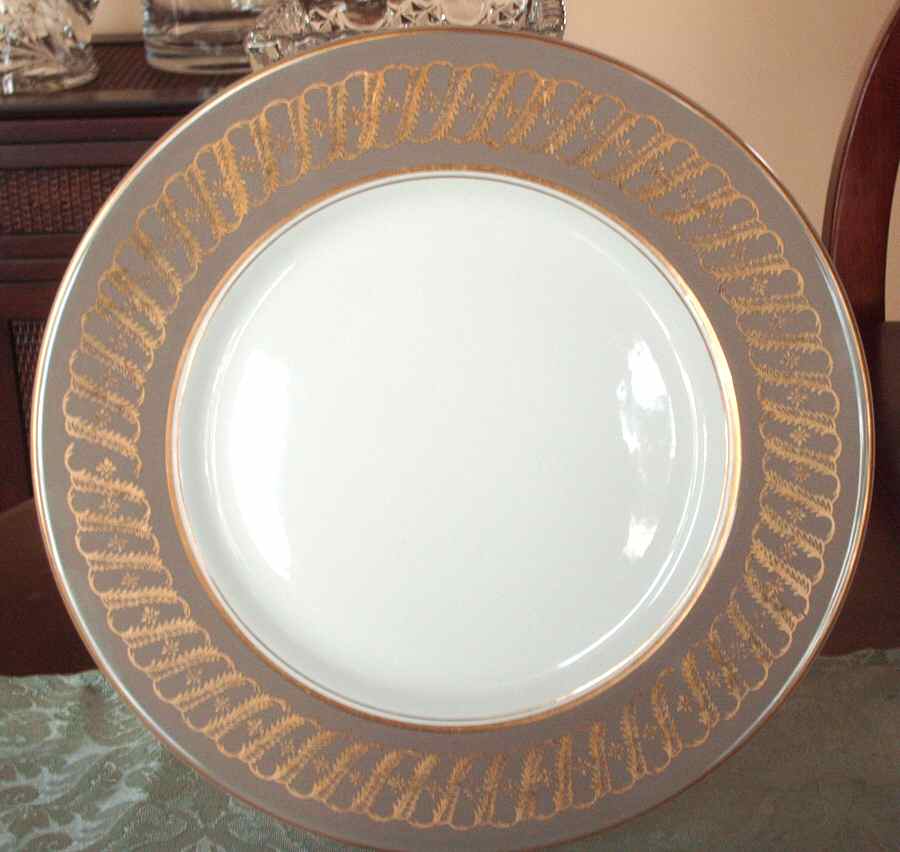 Golden Rhythm Mink Dinner Plate by Myott Staffordshire-1