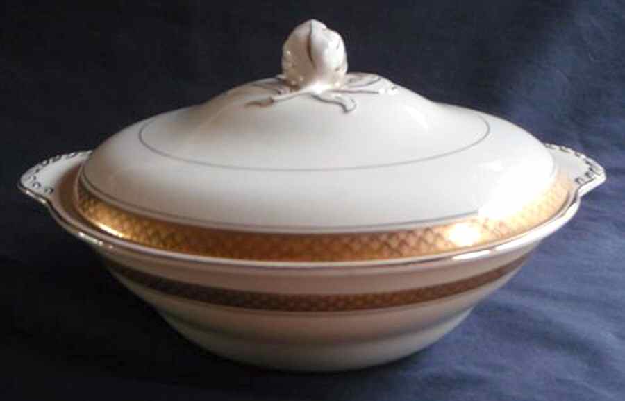54161 Round Covered Vegetable by John Maddock & Sons-1