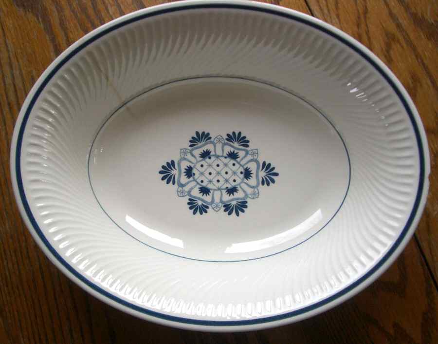 Amsterdam 9" Oval Vegetable Bowl by Midland Enterprises-1