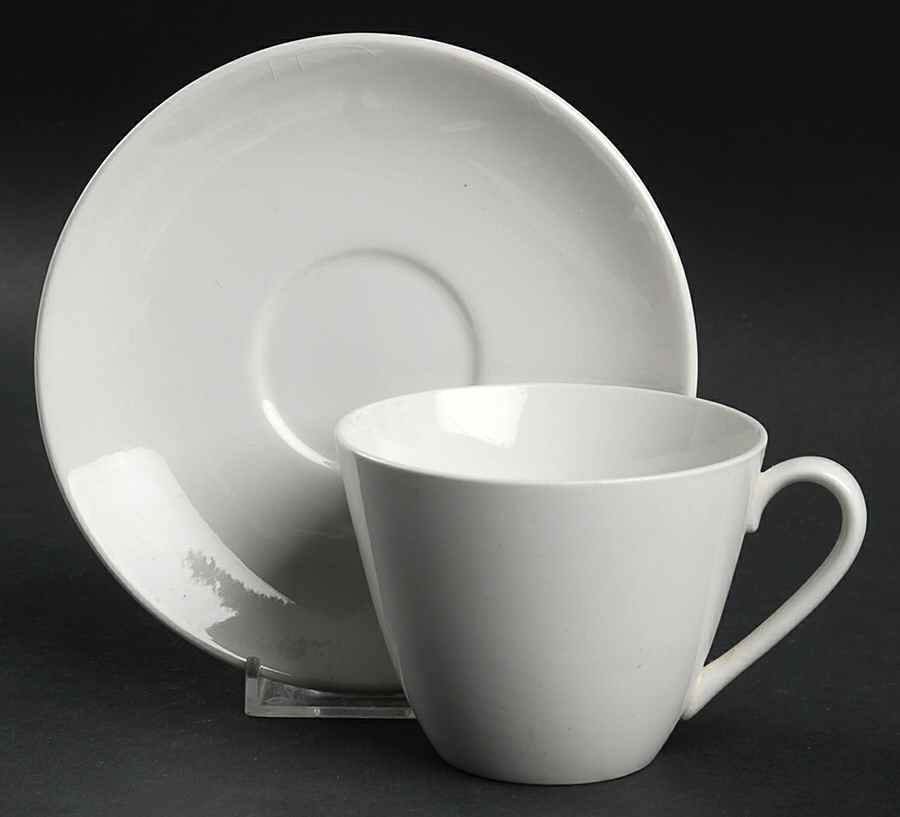 MYO139 Flat Cup & Saucer Set by Myott Staffordshire-1