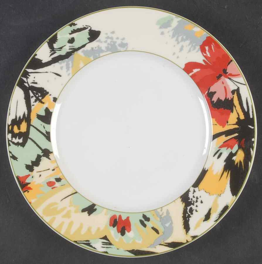 Modern Butterfly Bread & Butter Plate by Mikasa-1