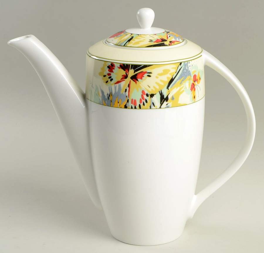 Modern Butterfly Coffee Pot & Lid by Mikasa-1