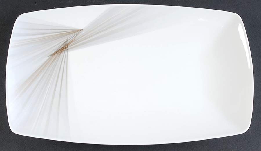 Optic 13" Rectangular Serving Platter by Mikasa-1