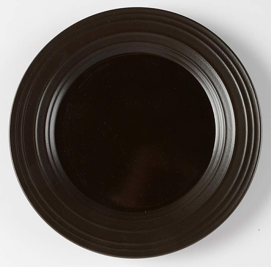 Swirl Chocolate Salad Plate by Mikasa-1