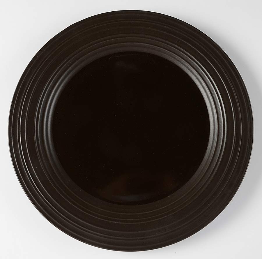 Swirl Chocolate 14" Round Platter by Mikasa-1