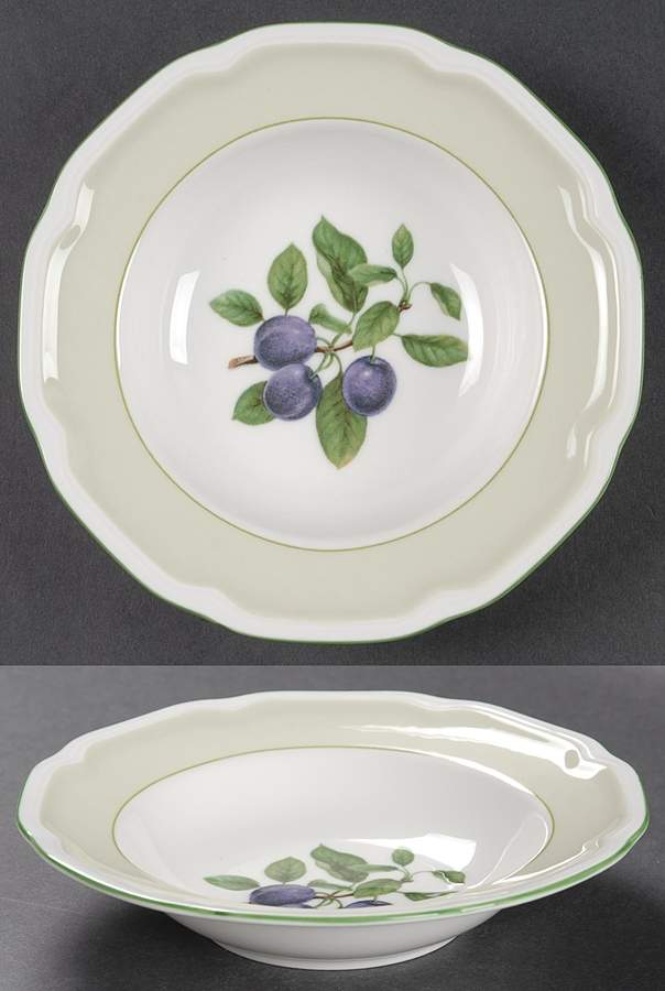 Antique Orchard Rim Fruit/Dessert (Sauce) Bowl by Mikasa-1
