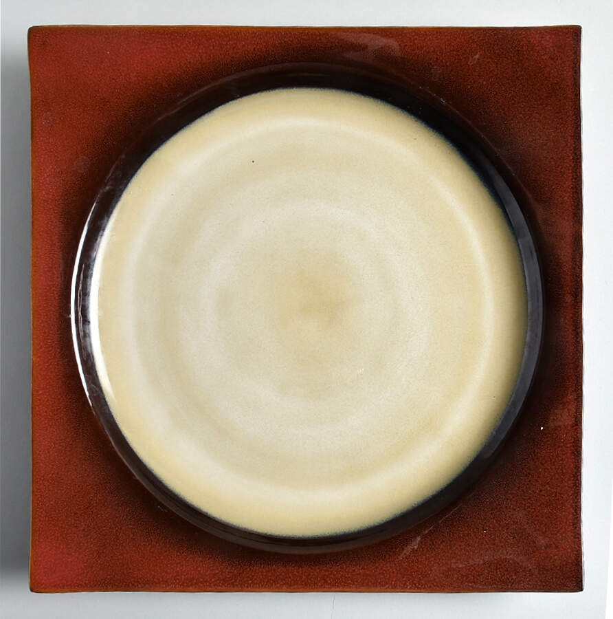 Solstice Ruby 12" Square Serving Platter by Mikasa-1