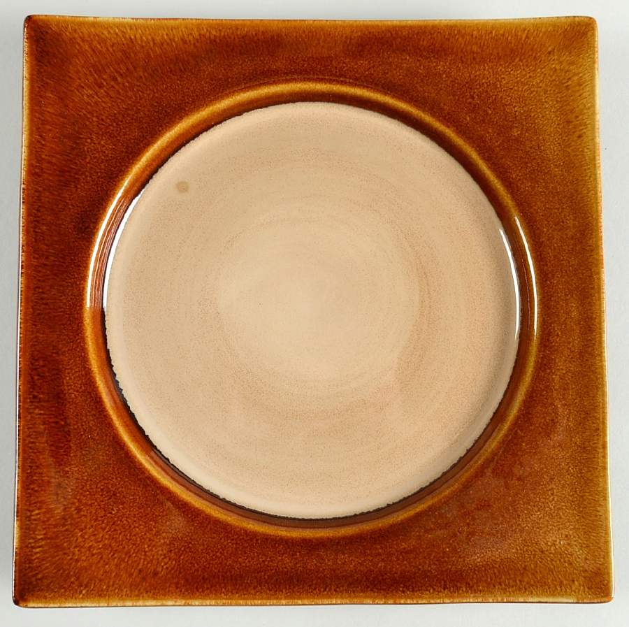 Solstice Amber Salad Plate by Mikasa-1