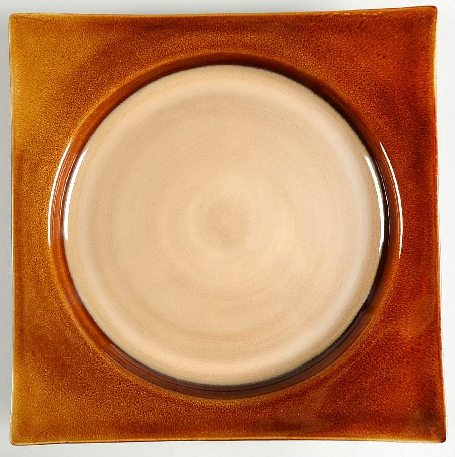 Solstice Amber Dinner Plate by Mikasa-1