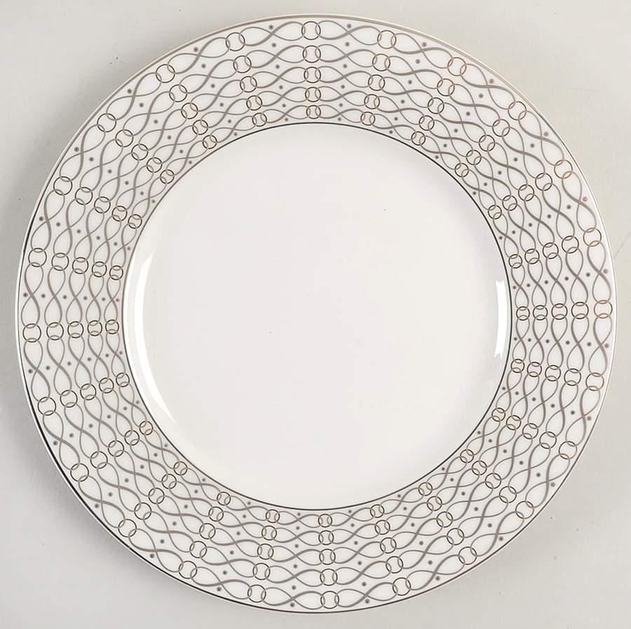 Infinity Band Accent Salad Plate by Mikasa-1