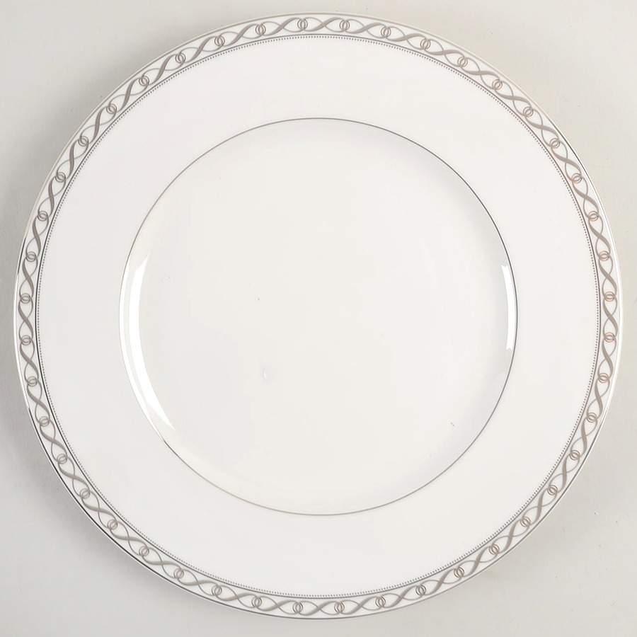 Infinity Band Dinner Plate by Mikasa-1