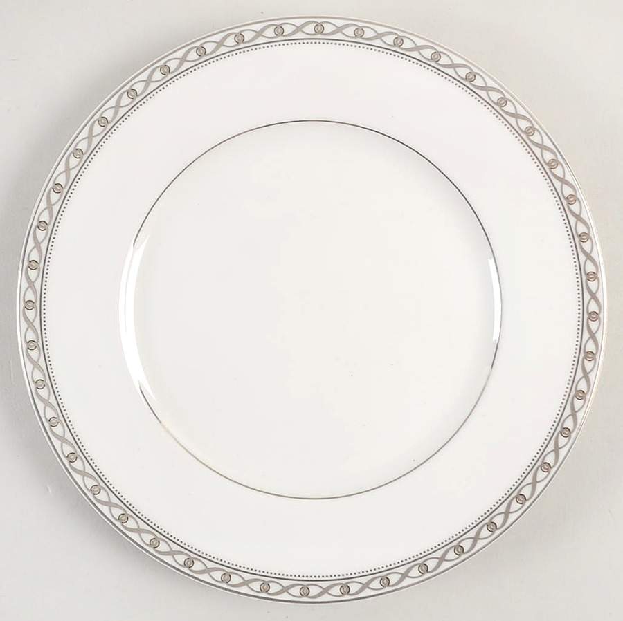 Infinity Band Bread & Butter Plate by Mikasa-1