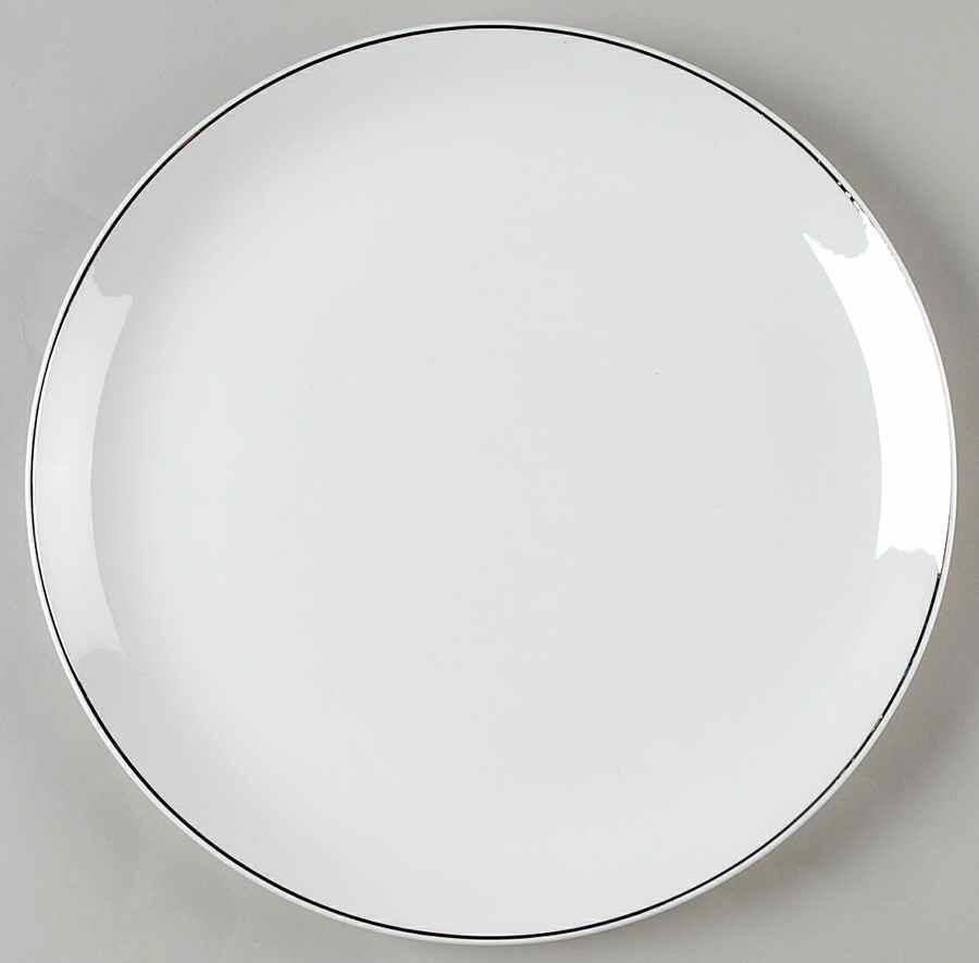 Simplicity Platinum Dinner Plate by Mikasa-1