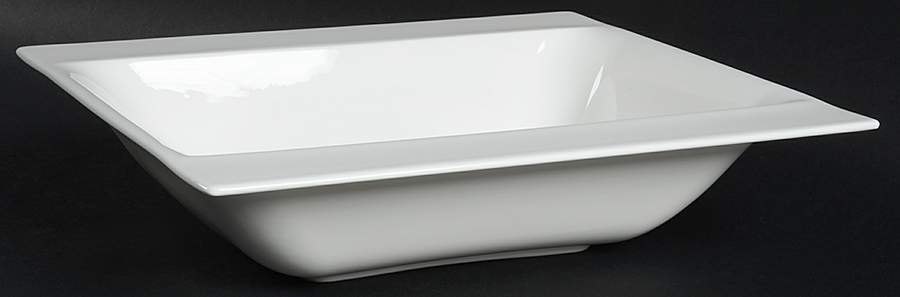 Modern White 11" Large Salad Serving Bowl by Mikasa-1