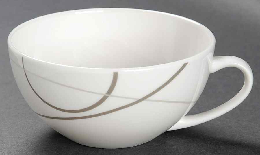 Geometric Circles Flat Cup by Mikasa-1