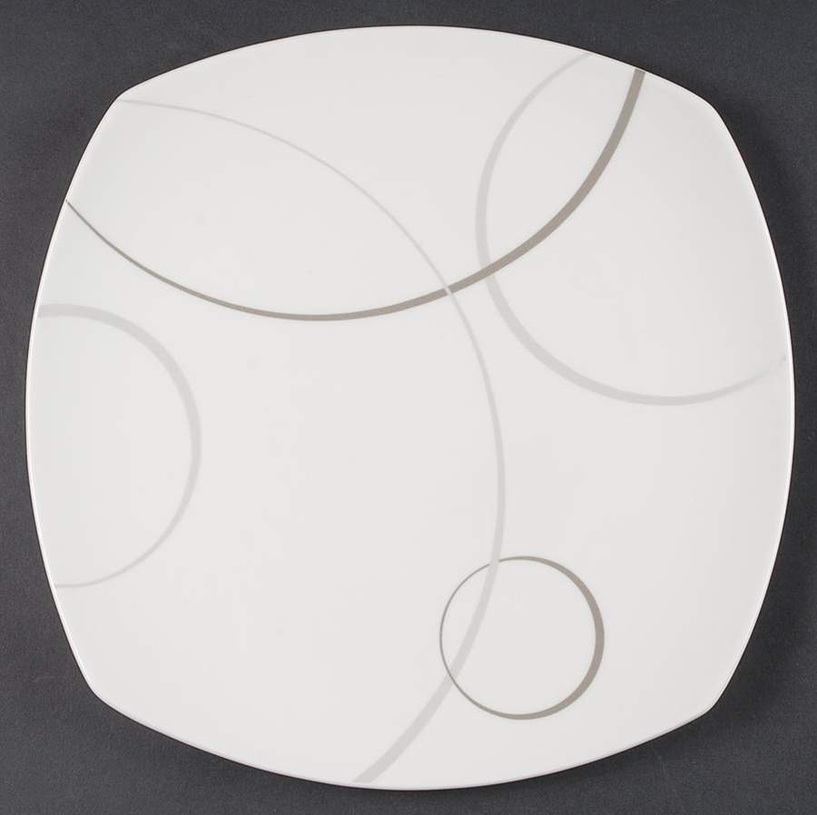 Geometric Circles 11" Chop Plate (Round Platter) by Mikasa-1