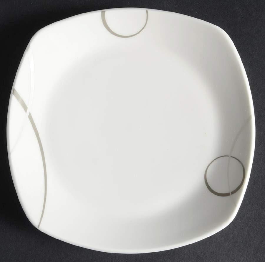 Geometric Circles Bread & Butter Plate by Mikasa-1