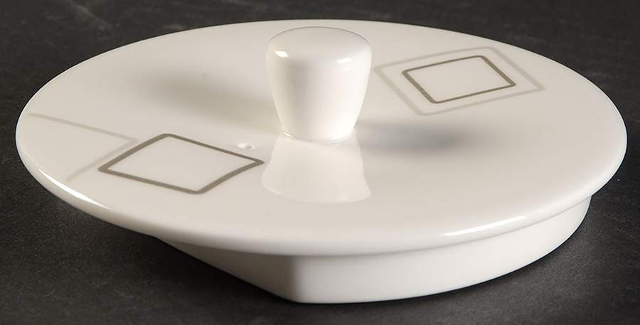 Geometric Squares Lid for Teapot by Mikasa-1
