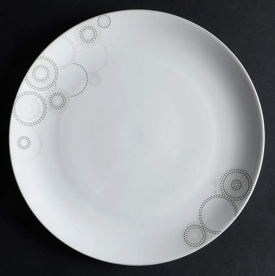 Sparkle Circles 13" Chop Plate (Round Platter) by Mikasa-1