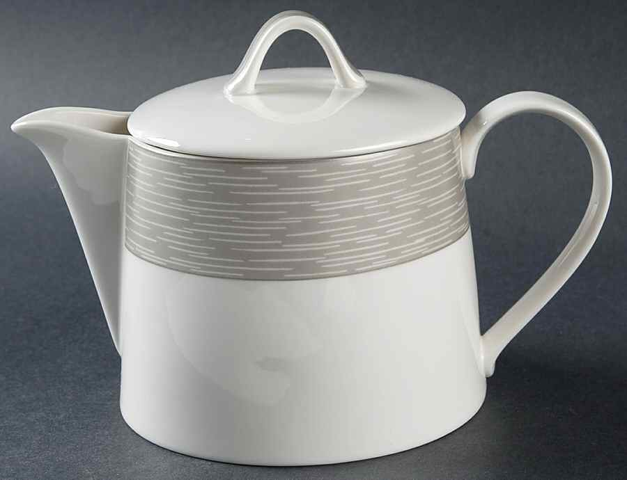 Spun Charcoal Teapot & Lid by Mikasa-1