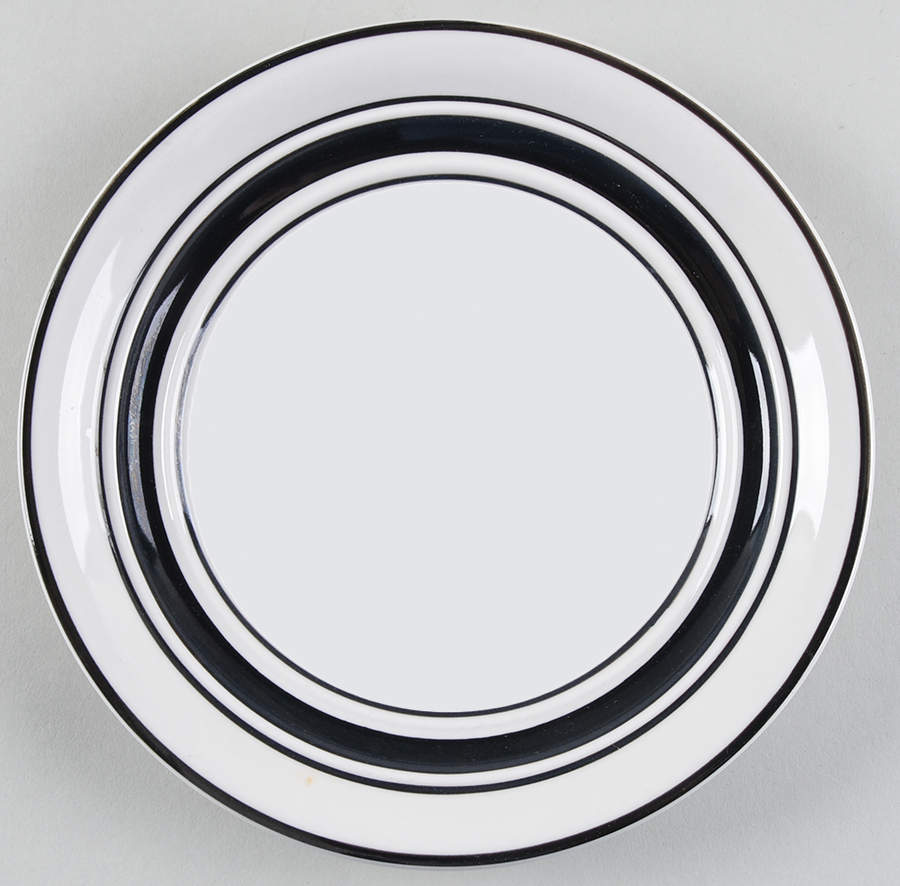 Country Crock Black Salad Plate by Mainstays-1