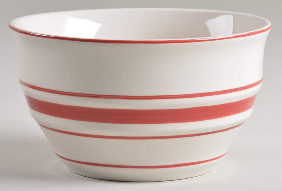 Country Crock Red Soup/Cereal Bowl by Mainstays-1