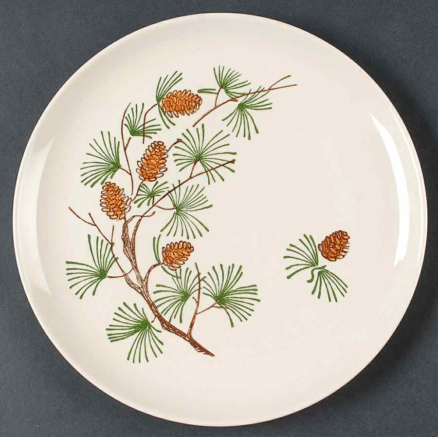 Pine Dinner Plate by Marcrest-1
