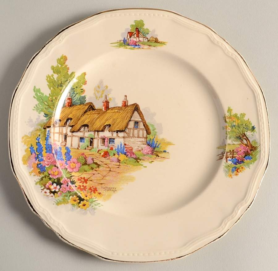 MEA316 Salad Plate by Alfred Meakin-1