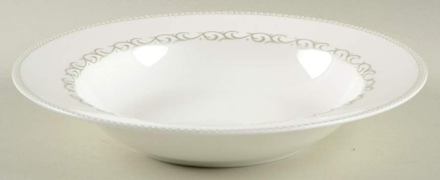 Elegance Silver Rim Soup Bowl by Maxwell & Williams-1