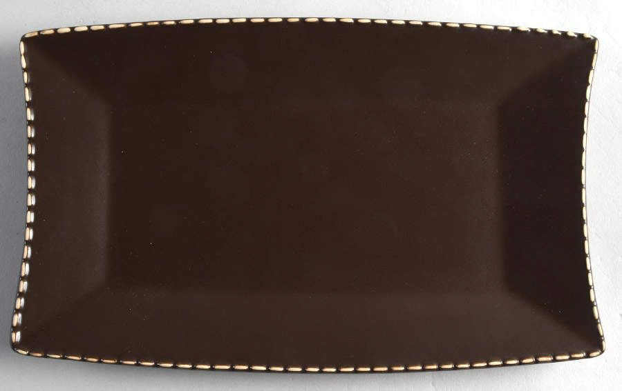 Italian Stitch 10" Rectangular Serving Platter by Mario Batali-1
