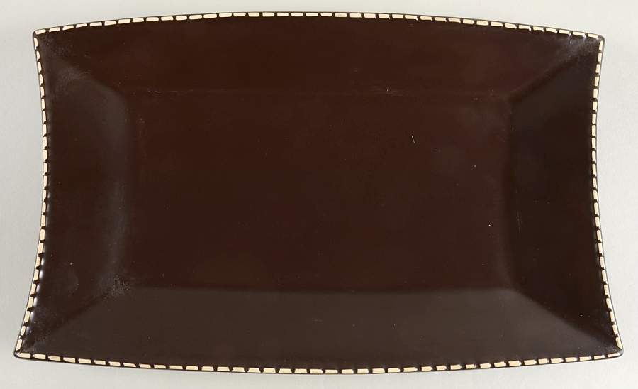 Italian Stitch 15" Rectangular Serving Platter by Mario Batali-1