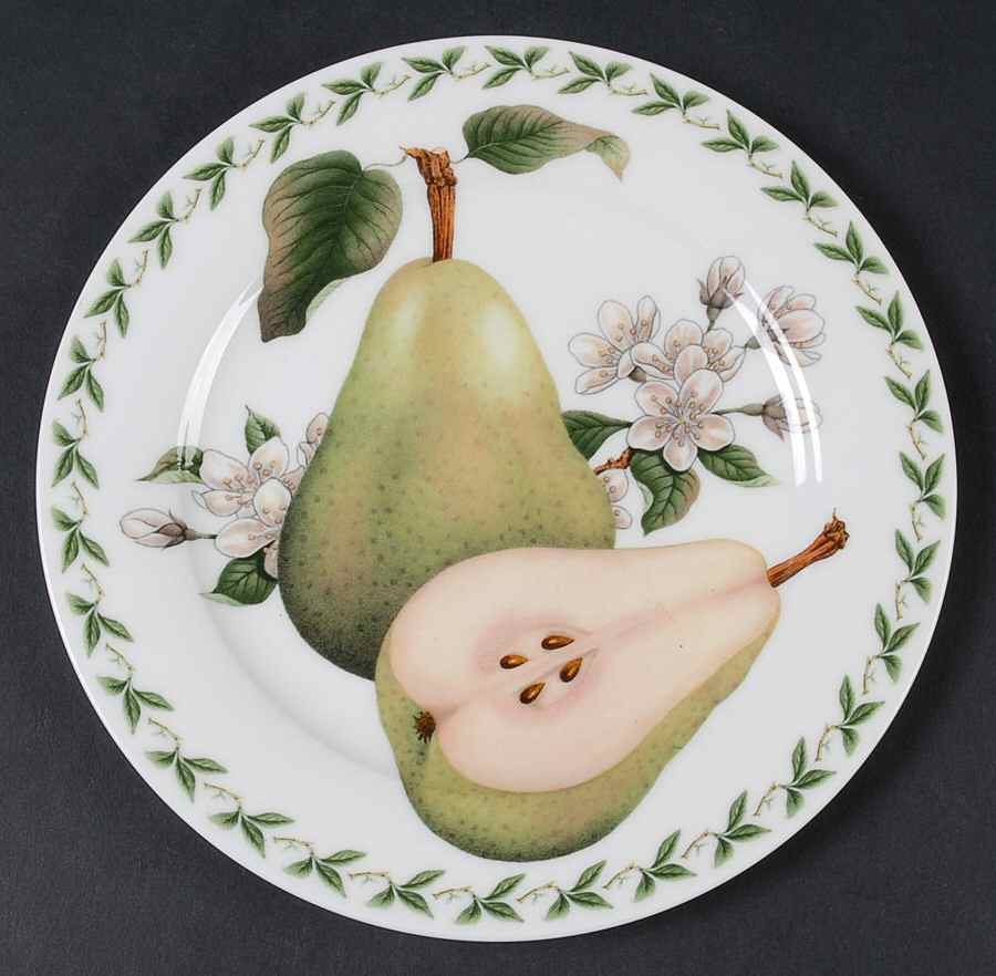 Orchard Fruits Salad/Dessert Plate by Maxwell & Williams-1