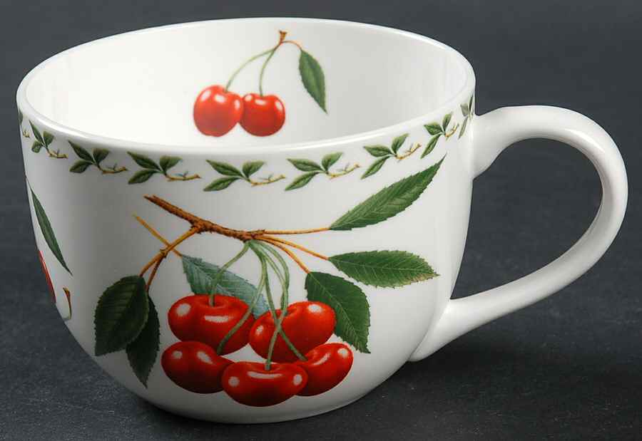 Orchard Fruits Flat Cup by Maxwell & Williams-1