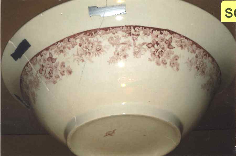 Genevese Pink Wash Bowl by Minton-1