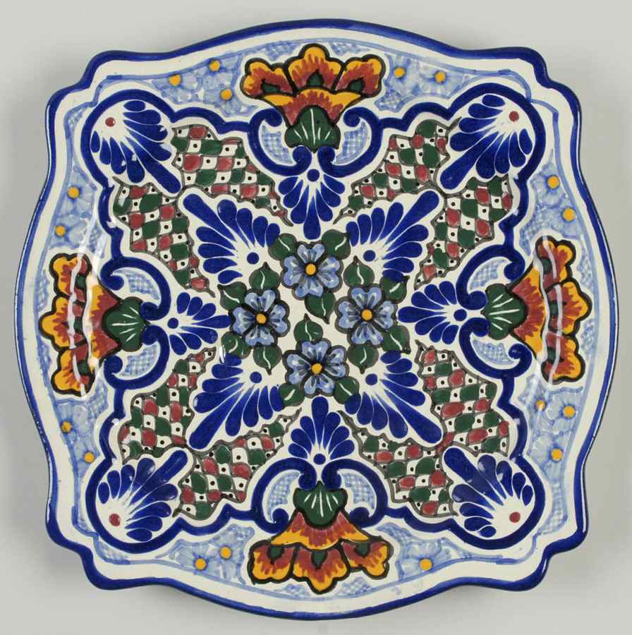 MEX20 Square Salad Plate by Mexico China-1