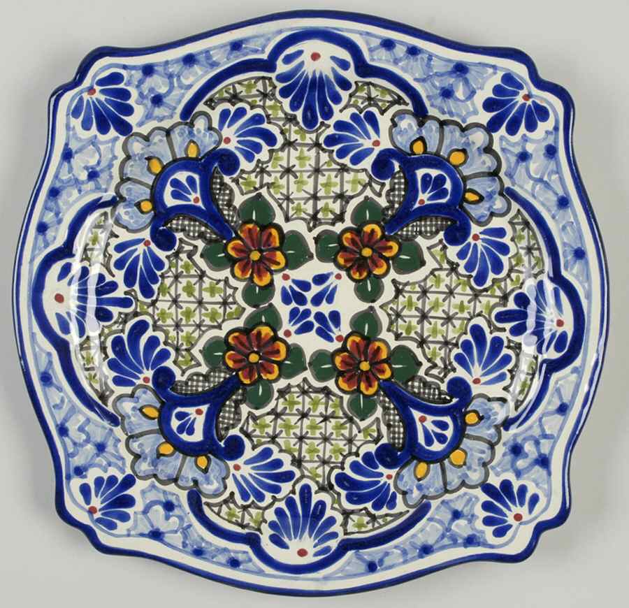MEX20 Square Salad Plate by Mexico China-1