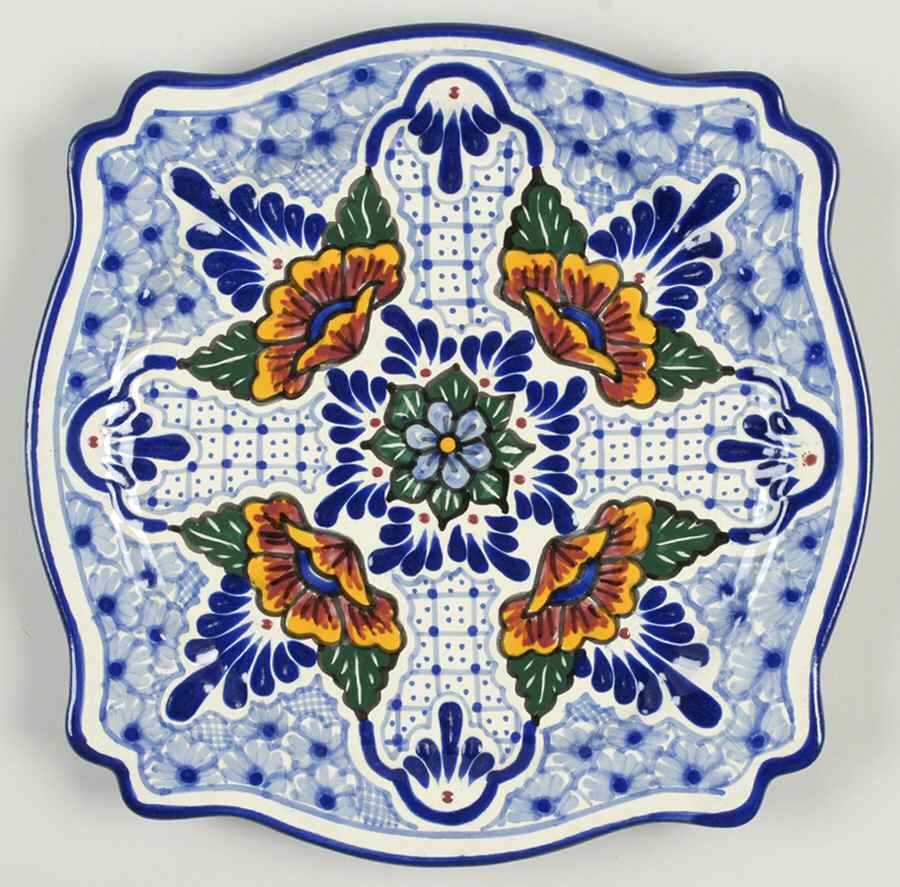 MEX20 Square Salad Plate by Mexico China-1