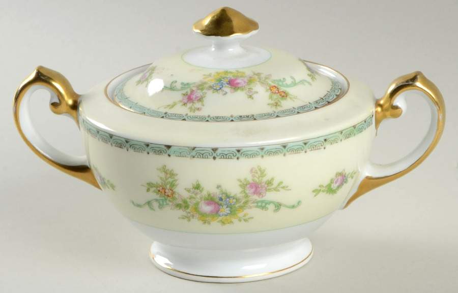 MEI1069 Sugar Bowl & Lid by Meito-1