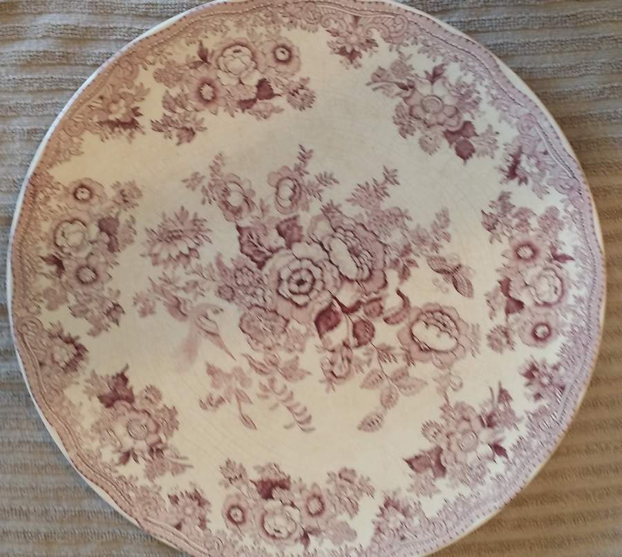 MAS64 Cake Plate by Mason's-1