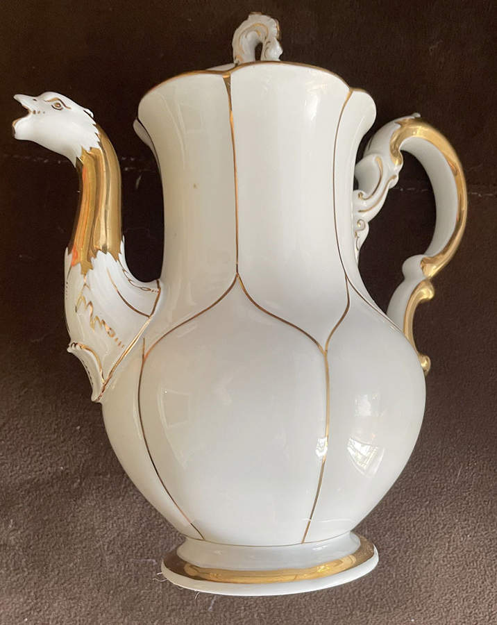 373 Coffee Pot & Lid by Meissen (Germany)-1