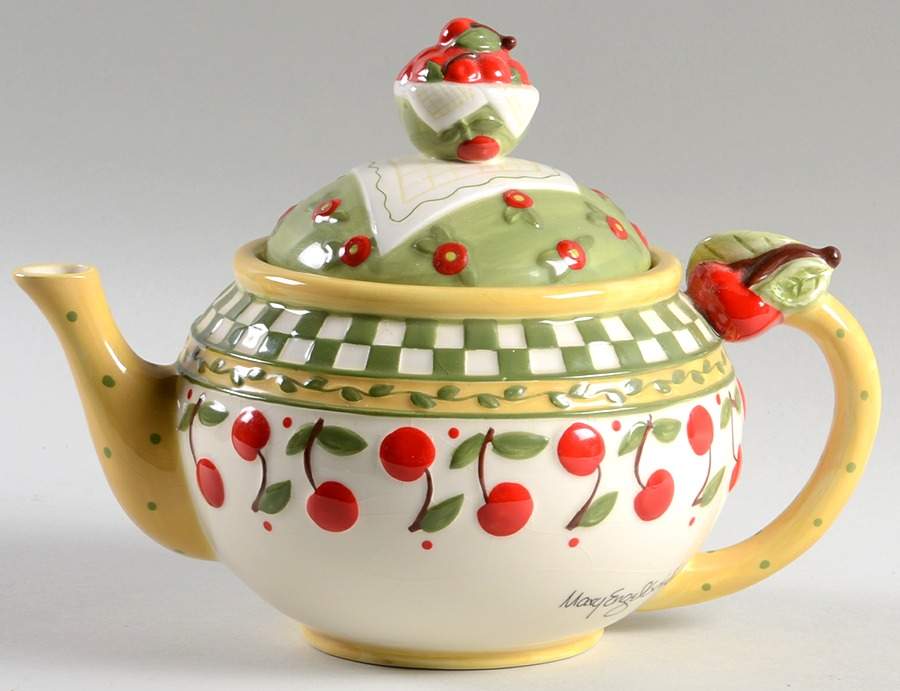 MYG4 Teapot & Lid by Mary Engelbreit-1
