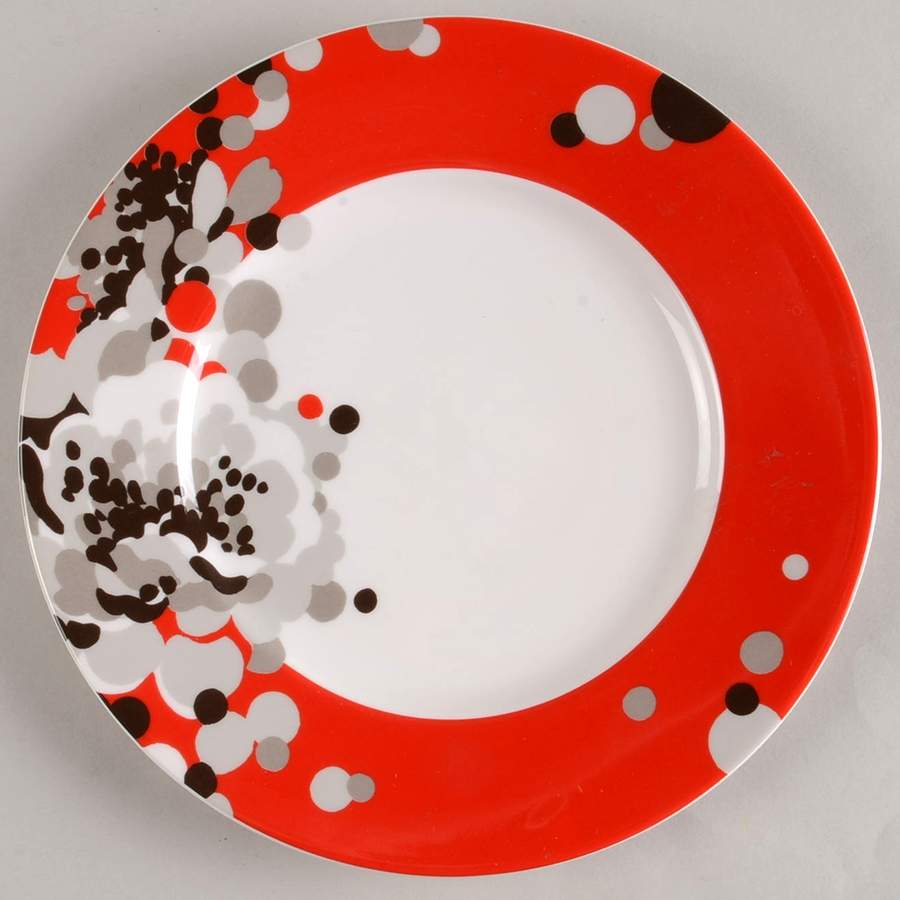 Floral Confetti Salad Plate by Mikasa-1