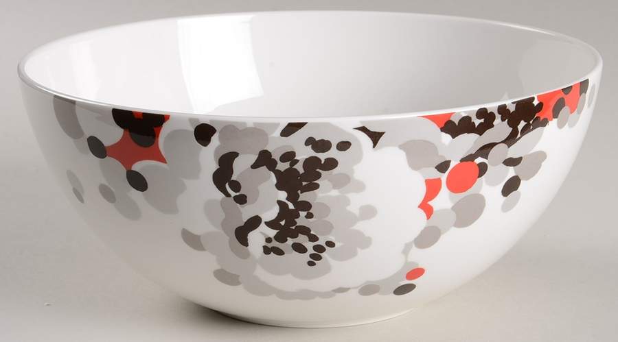Floral Confetti 8" Oval Vegetable Bowl by Mikasa-1